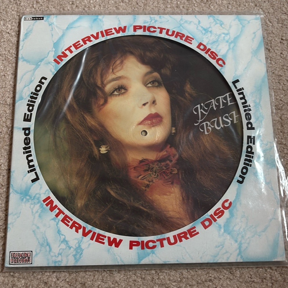 Kate Bush Interview Picture Disc Limited Edition